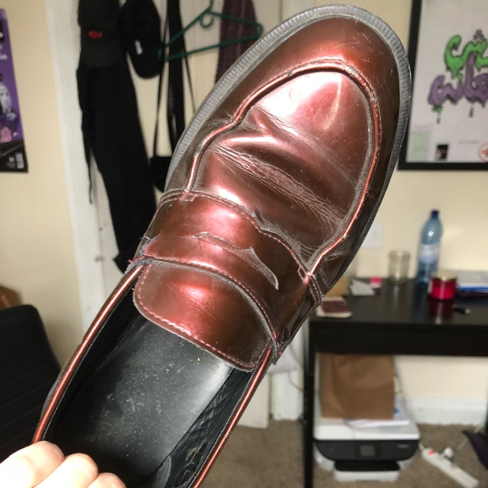 Doc Marten Metallic Loafers